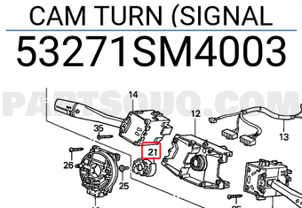 Honda 53271SM4003 CAM TURN (SIGNAL
