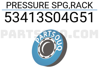 Honda 53413S04G51 PRESSURE SPG,RACK