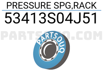 Honda 53413S04J51 PRESSURE SPG,RACK