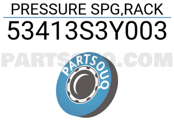 Honda 53413S3Y003 PRESSURE SPG,RACK