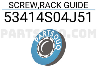 Honda 53414S04J51 SCREW,RACK GUIDE
