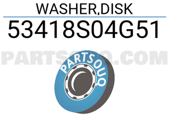 Honda 53418S04G51 WASHER,DISK