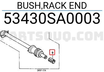 Honda 53430SA0003 BUSH,RACK END