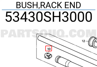 Honda 53430SH3000 BUSH,RACK END