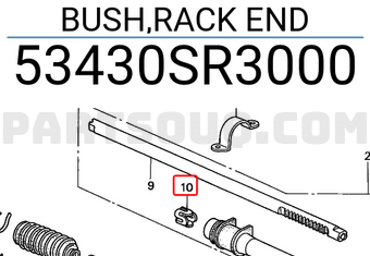 Honda 53430SR3000 BUSH,RACK END