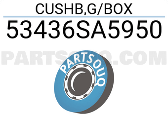 Honda 53436SA5950 CUSHB,G/BOX