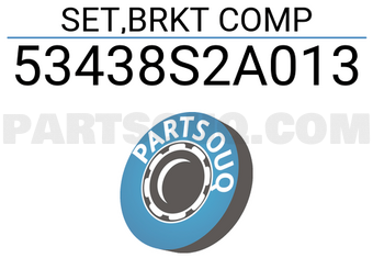 Honda 53438S2A013 SET,BRKT COMP