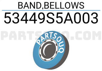 Honda 53449S5A003 BAND,BELLOWS