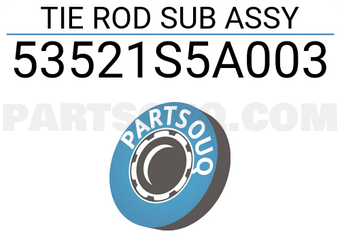 Honda 53521S5A003 TIE ROD SUB ASSY