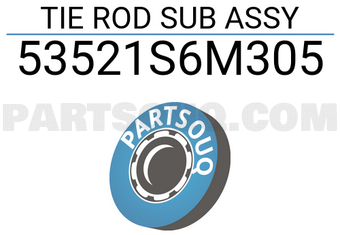 Honda 53521S6M305 TIE ROD SUB ASSY