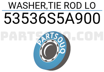 Honda 53536S5A900 WASHER,TIE ROD LO