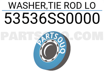 Honda 53536SS0000 WASHER,TIE ROD LO