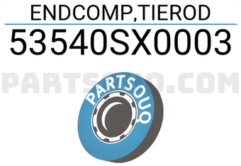 Honda 53540SX0003 ENDCOMP,TIEROD