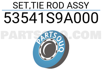 Honda 53541S9A000 SET,TIE ROD ASSY