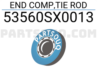 Honda 53560SX0013 END COMP,TIE ROD