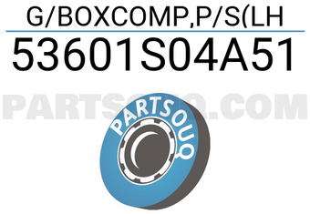 Honda 53601S04A51 G/BOXCOMP,P/S(LH