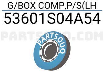 Honda 53601S04A54 G/BOX COMP,P/S(LH