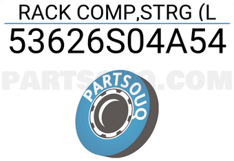 Honda 53626S04A54 RACK COMP,STRG (L