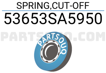 Honda 53653SA5950 SPRING,CUT-OFF