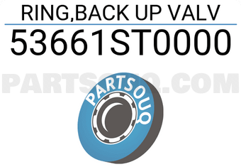 Honda 53661ST0000 RING,BACK UP VALV