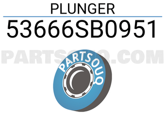 Honda 53666SB0951 PLUNGER