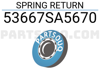 Honda 53667SA5670 SPRING RETURN