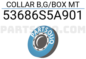 Honda 53686S5A901 COLLAR B,G/BOX MT