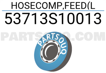 Honda 53713S10013 HOSECOMP,FEED(L