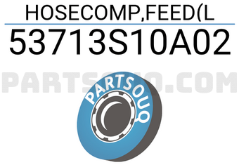 Honda 53713S10A02 HOSECOMP,FEED(L