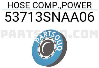 Honda 53713SNAA06 HOSE COMP.,POWER