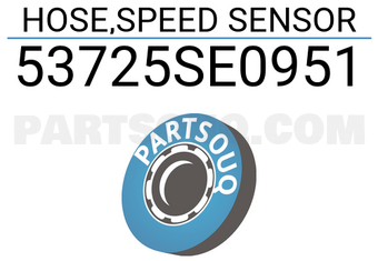 Honda 53725SE0951 HOSE,SPEED SENSOR