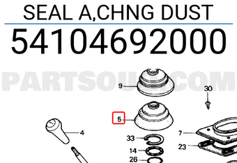 Honda 54104692000 SEAL A,CHNG DUST