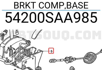 Honda 54200SAA985 BRKT COMP,BASE