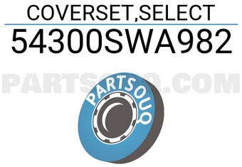Honda 54300SWA982 COVERSET,SELECT