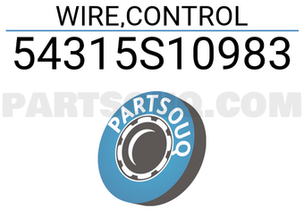 Honda 54315S10983 WIRE,CONTROL