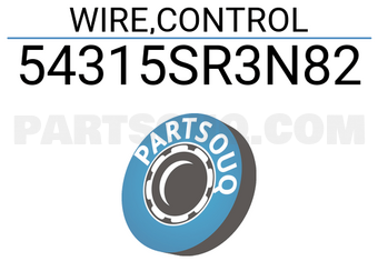 Honda 54315SR3N82 WIRE,CONTROL