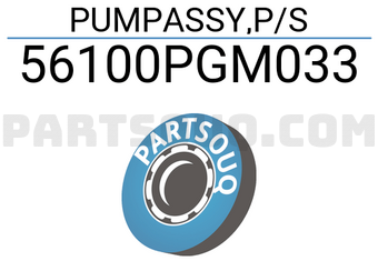 Honda 56100PGM033 PUMPASSY,P/S