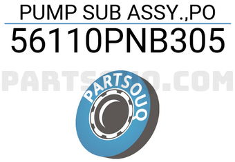 Honda 56110PNB305 PUMP SUB ASSY.,PO