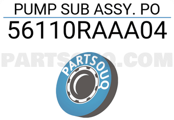 Honda 56110RAAA04 PUMP SUB ASSY. PO