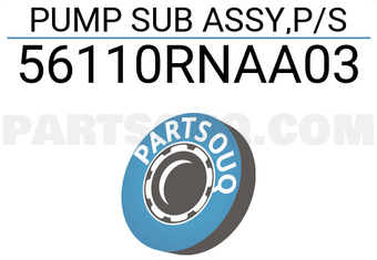 Honda 56110RNAA03 PUMP SUB ASSY,P/S