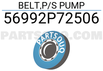 Honda 56992P72506 BELT,P/S PUMP