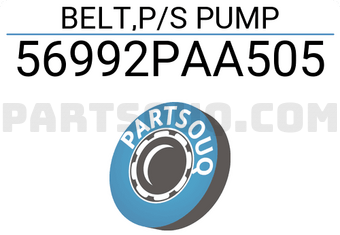 Honda 56992PAA505 BELT,P/S PUMP