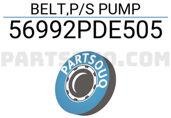 Honda 56992PDE505 BELT,P/S PUMP