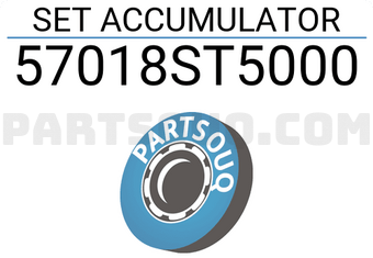 Honda 57018ST5000 SET ACCUMULATOR