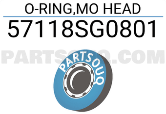 Honda 57118SG0801 O-RING,MO HEAD