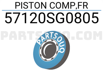 Honda 57120SG0805 PISTON COMP,FR
