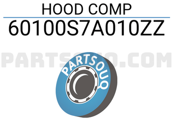 Honda 60100S7A010ZZ HOOD COMP