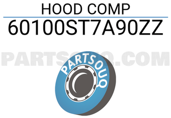 Honda 60100ST7A90ZZ HOOD COMP