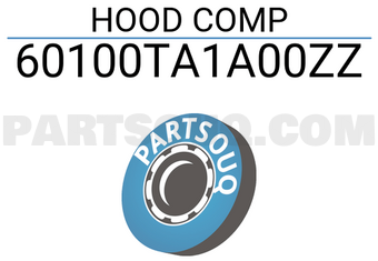 Honda 60100TA1A00ZZ HOOD COMP