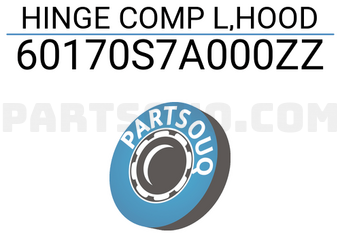 Honda 60170S7A000ZZ HINGE COMP L,HOOD